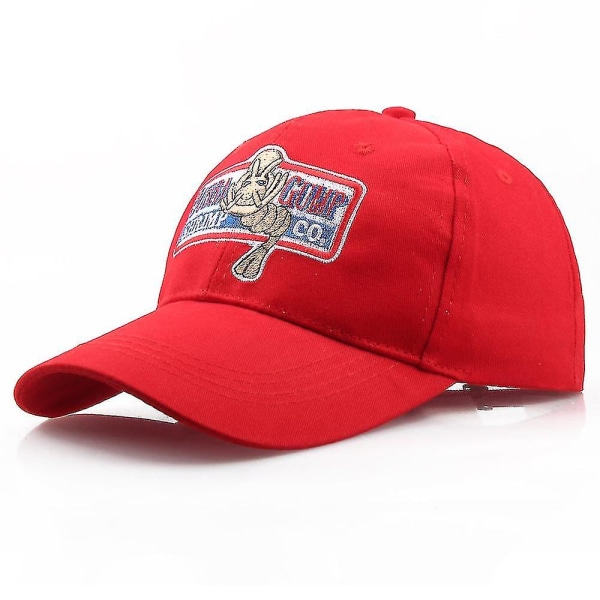 1994 Bubba Gump Shrimp Co. Justerbar Baseballkeps för kvinnor män Unisex Forrest Gump Trucker Hat  (FMY) Red