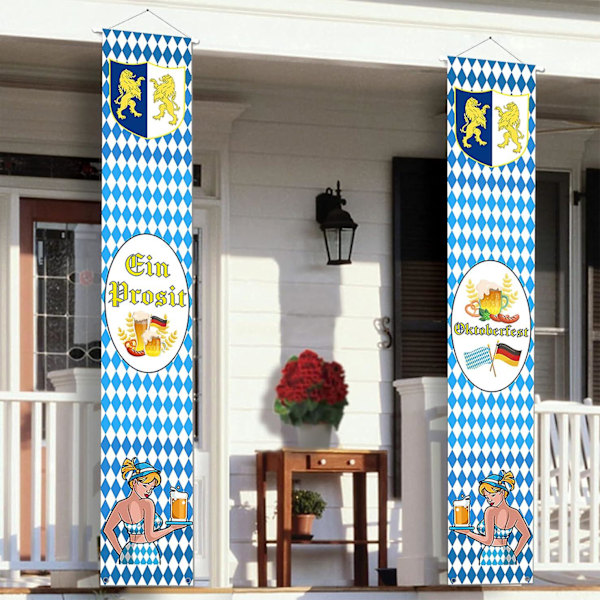 Oktoberfest Banner - Bayersk Festpynt (50 X 300 Cm)  (FMY)