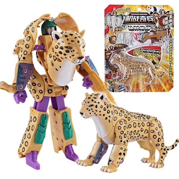 Læringsmæssige Transformer Dyr Robot Actionfigur Legetøj Gave Til Børn Småbørn Dyrefigurer Model Transformation Legetøj  (FMY) Eagle