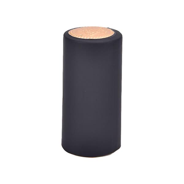 100 st Krympslangar för Vinflaskor, Värmeförseglande Lock (FMY) Black 100pcs