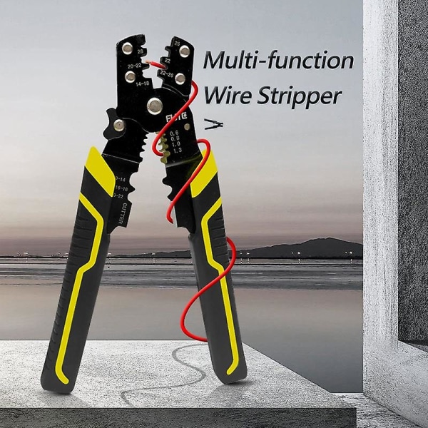 Multi Tool Pliers Crimping Tool Wire Stripper Multifunctional Snap Ring Terminals Tubular Terminal Crimper Wire Tool  (FMY)