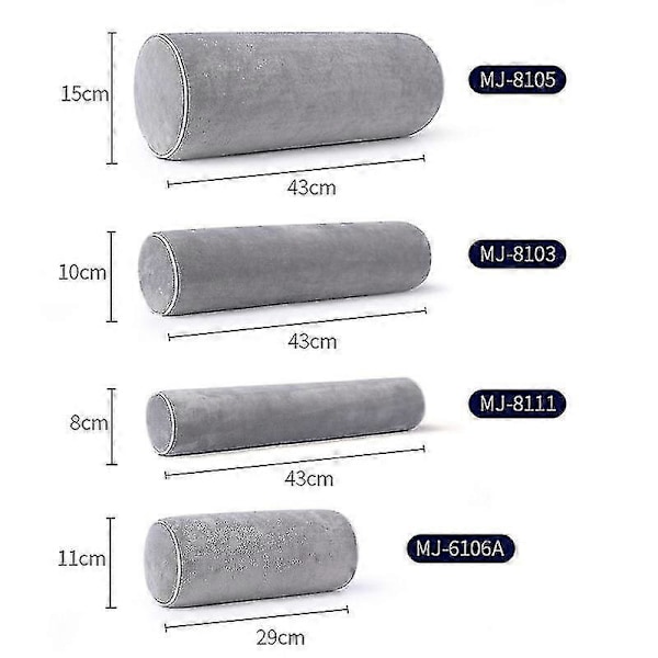 Memory Foam Kudde Sängkläder, Kudde, Nackskydd, Gravidkudde, Ryggrad Lumbar Kudde För Sömn Ortopedisk Kudde från Shantou Centure (FMY) 43X10cm