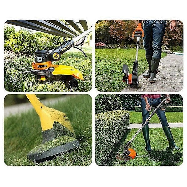 6 stk. Spoledeksel Kompatibelt med Worx WG150 / WG151 / WG163 / G165 Gressklipper Spolehette, WA6531 (FMY) MultiColor