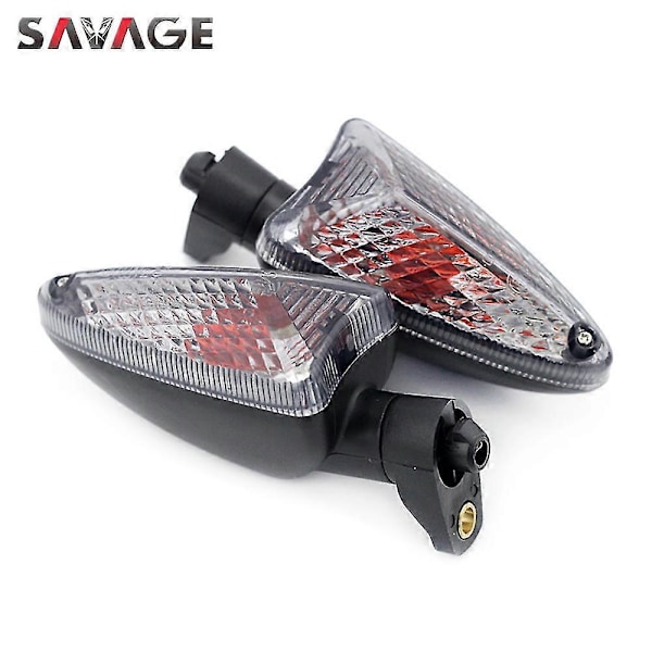 Blinklys For Tiger 800/xc Tiger 1050 Daytona 675/r 2009-2018 Motorsykkel Tilbehør Front/bak Indikatorlampe Blinklys (FMY) Clear 21mm