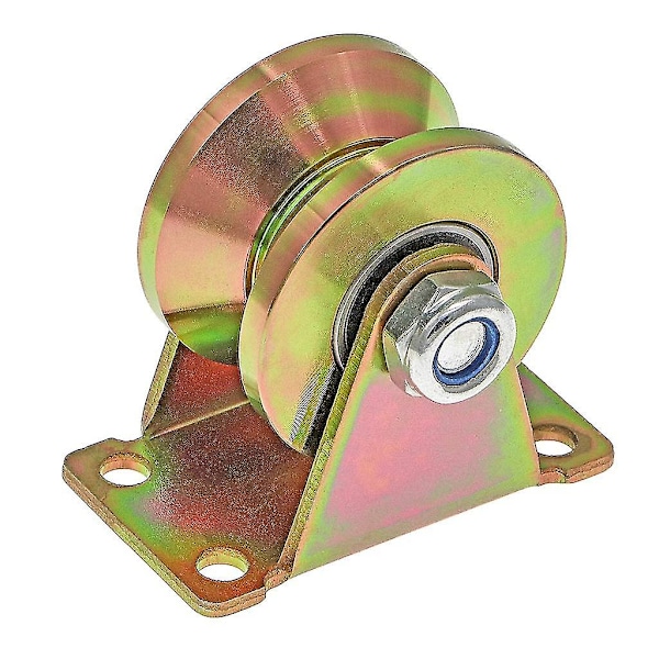 St V-spår Hjul, 50mm Skjutgrind Hjul, V-spår Stålhjul, För Skjutgrind, Lastkapacitet 270kg Per Rulle SXQ (FMY)