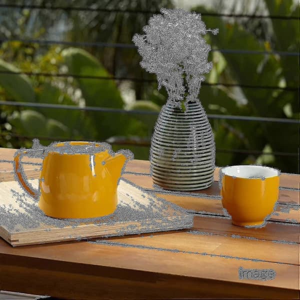 Stump Tekanna med Lock och Infuser, 18 uns (FMY)