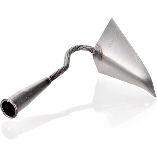 Premium Handplog Hacka, Tuff Svetsad Warren Hacka, 34 cm Kvalitetsstål?Trädgårdslandskap Triangelhacka, Ergonomiskt Ogräsverktyg?för Enkel Trädgårdsskötsel (FMY)