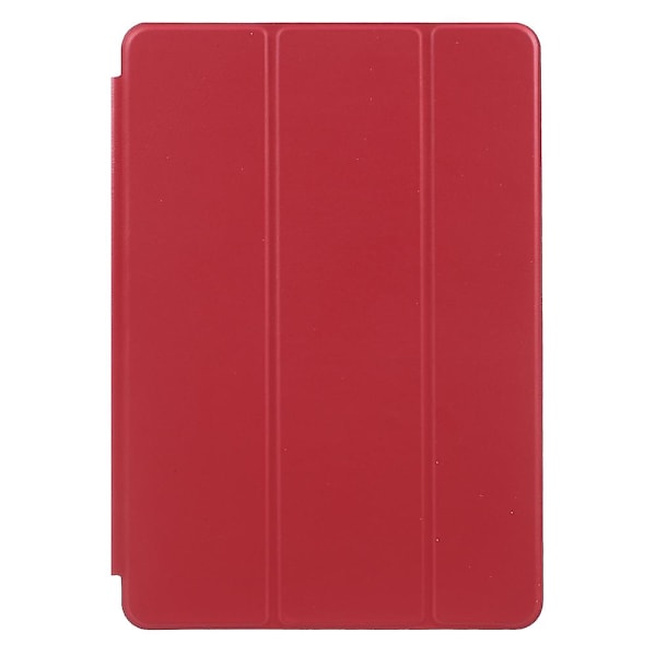 Tri-fold Smart Stand Beskyttende Lærtablettveske for iPad Air 10.5 (2019)/Pro 10.5 (2017)  (FMY) Red iPad Pro 10.5-inch (2017)