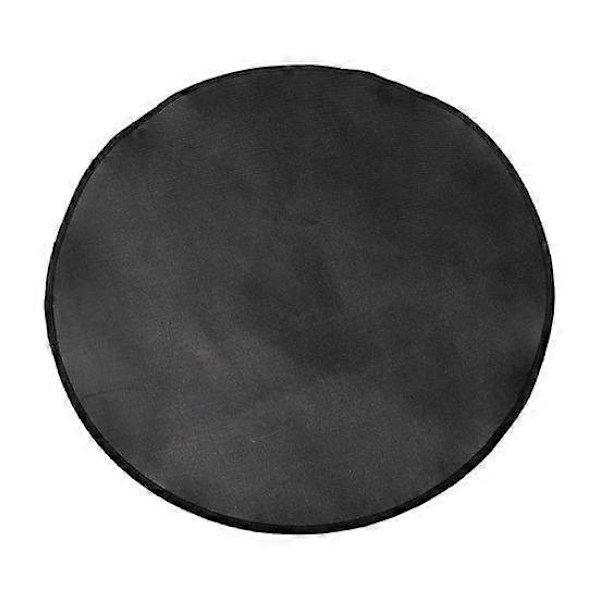 24/32/36 tommer Bålpanne Matte Rund Varmebestandig Bærbar Brannsikker Gulvbeskyttelsesmatte for Grill (FMY) 24Inch