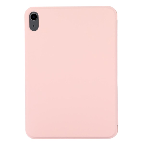 Etui for iPad Air 11 (2024) - Tri-Fold Stativ, Lær, Magnetisk, Automatisk Vekking/Søvn - Matcha (FMY) Multicolor Pink