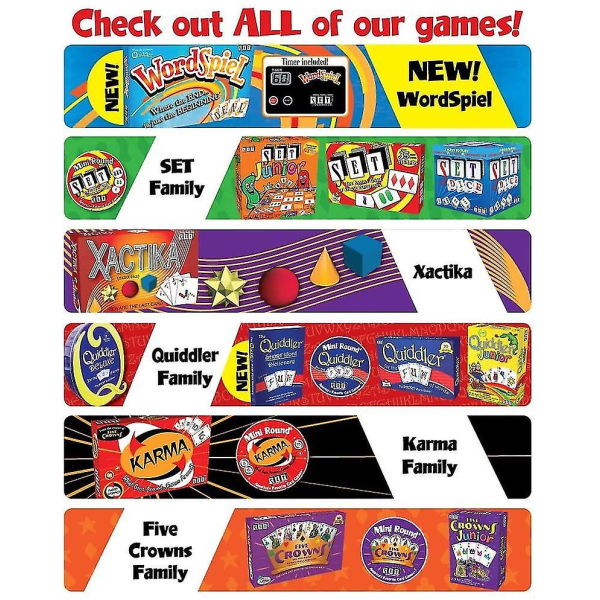 Five Crowns Card Game Perhekorttipeli – Hauskoja pelejä perhepeliyölle lasten kanssa (hy) (FMY)