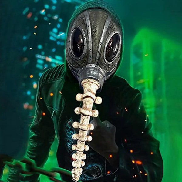 Sleepy Cosplay Sandman -naamio miehille, lateksi Halloween-juhla-asu (FMY)