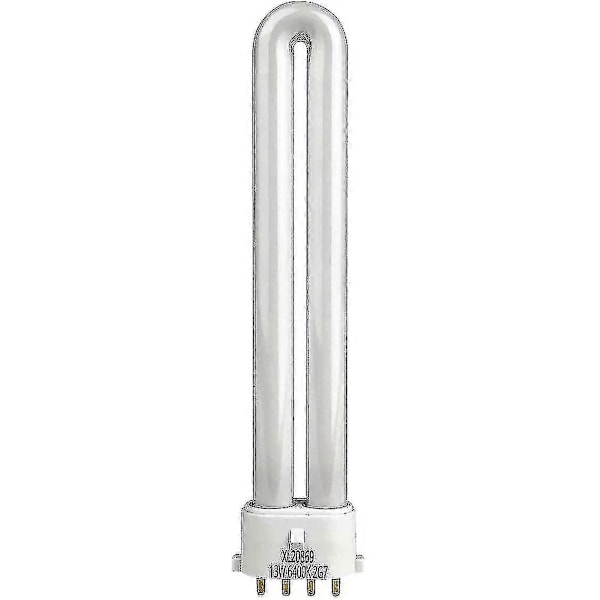Xtralite 9w CFL Dagslys Erstatningspære 4 Ben 2g7 Base -6400k (FMY)
