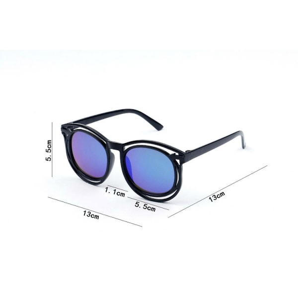 Klassiske firkantede polariserte solbriller Uv400 solbriller (FMY)