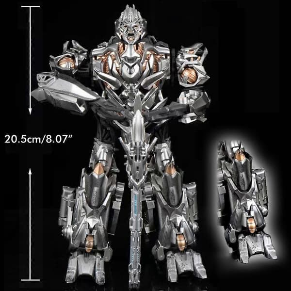 Megatron TW-1023 Deformerbar Bilrobot Leksak Bärbar Deformationsbilmodell Barnleksaker Legering Deformationsleksaker Present till Barn (FMY)