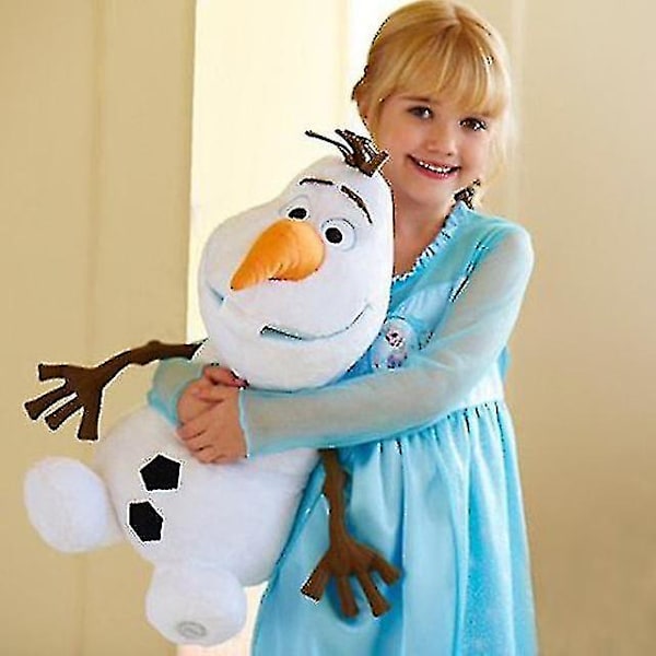 50 cm Frozen Anna Elsa Dockor Snödrottningen Prinsessa Anna Elsa Dockor Leksaker Fyllda Frozen Plysch Barnleksaker Födelsedag Julgåva-i  (FMY) Olaf 50cm