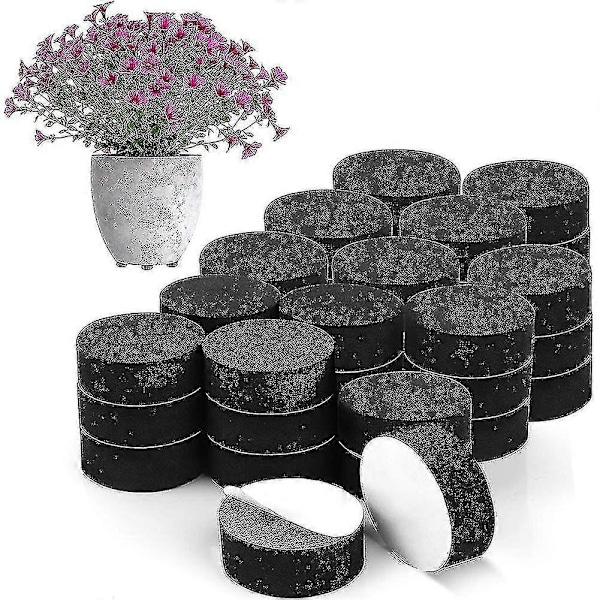 60 stk. Pottefødder Blomsterpottefødder En Pottefødder Udendørs Usynlige Plantepotte Risers Pad -YoGu (FMY)