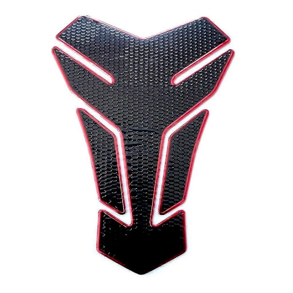 Anti-scratch Traction-pads 3d Slitstark motorcykel För Tank Pad Protector Tankpad (FMY) Red