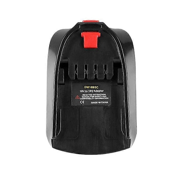 DM18BSC kompatibel Dewalt/Milwaukee 18V Li-ion Batteri Konverter Til kompatibel Bosch PBA Serie Elektrisk Verktøy Litium Batteri Adapter (FMY)