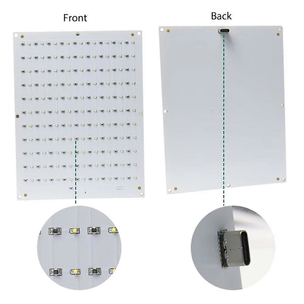 Til Litofan Led Panel CMYK LED Baggrundslys Board (FMY)