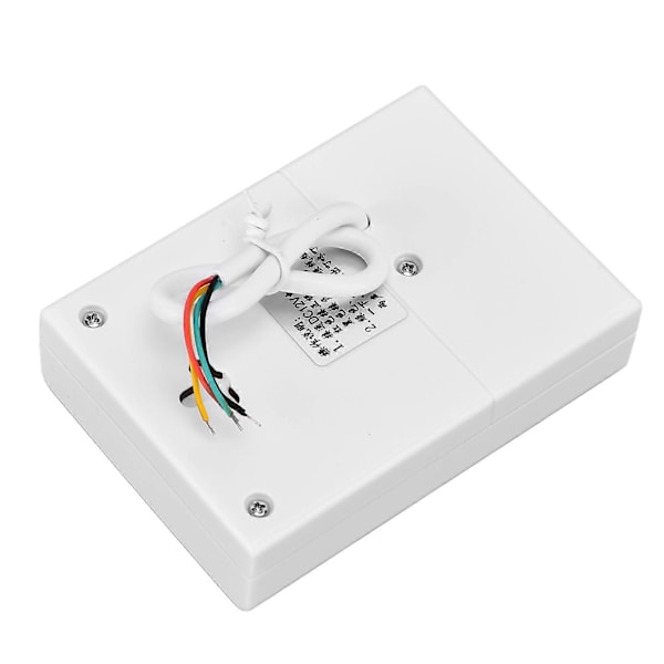 12V Kablet Elektronisk Dørklokke Dingdong Ringetone 90dB Hvid Adgangskontrol til Hotel Hjem (FMY)