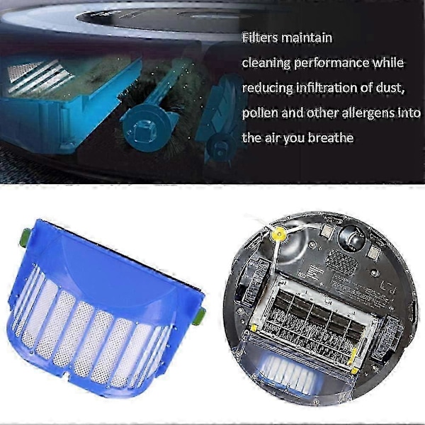 IRobot Roomba 600 -sarjan 606 620 650 671 675 676 677 680 691 692 robotti-imurin varaosat ja tarvikkeet P20250110161 (FMY) As Shown