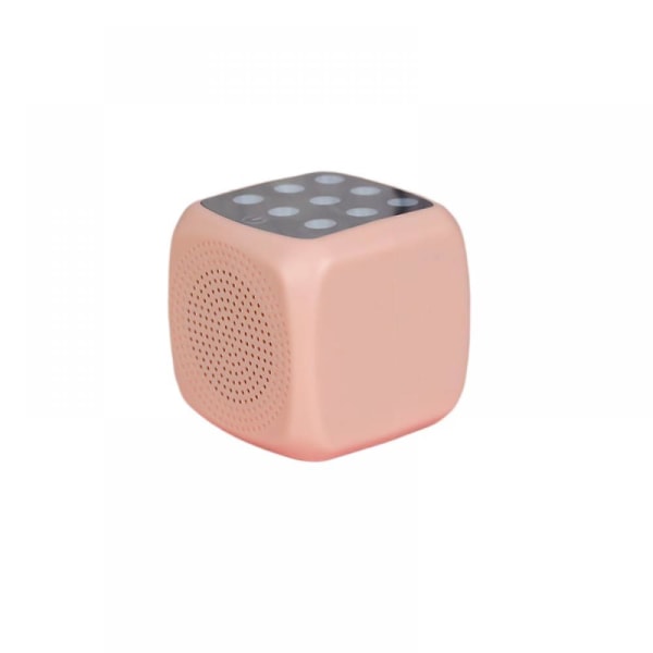 Mini Bluetooth-høyttaler Audio Bærbar Bluetooth-høyttaler Mini Utendørs Trådløs Bass Høyttaler Multifunksjonell Ny (rosa) (FMY)