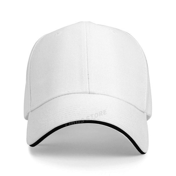 Beretta Firearms Baseballcaps i bomull for menn - Utstyr, pistolmerke, jaktluer, jungle, fjell, bein, Beretta-caps (FMY) White One Size