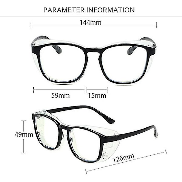 Kosteussäiliölasit Kuiville Silmille Miehille ja Naisille, Siitepölyn Estävät, Valoa Estävät Lasit Gafas Para Ojo Seco Bjl (FMY) C4 Red