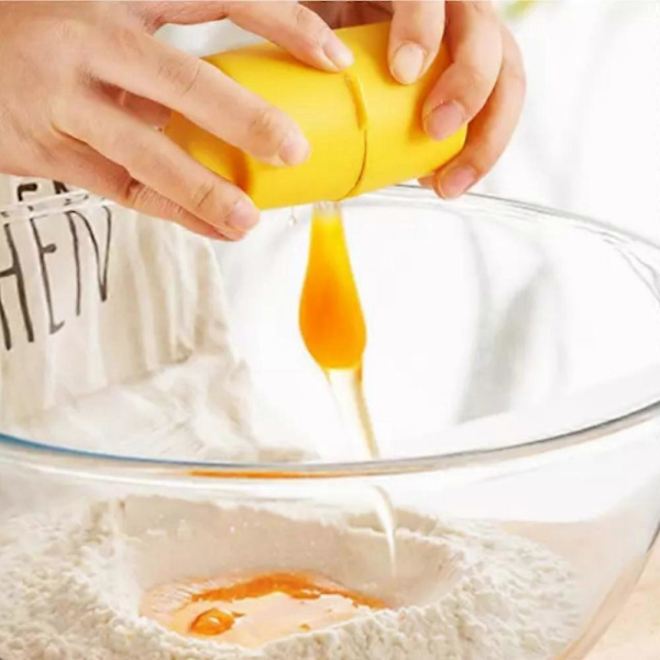 3 stk Eggeskallåpner, Ny Eggeknuser Verktøy for Rå Egg Kjøkkenutstyr (FMY)