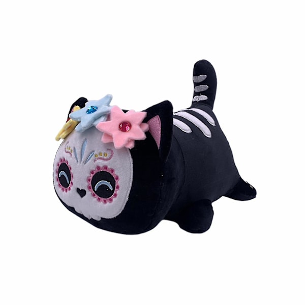 Aphmau plysj søt krone katt plysjdukke perfekte gaver til jenter bursdag nyttår jul  (FMY) Skull Cat
