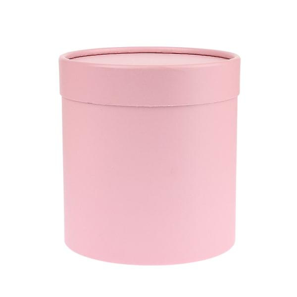 1:a Blomlåda Rosbukettaskar Runda Ask För Blomsterarrangemang (FMY) Dark pink