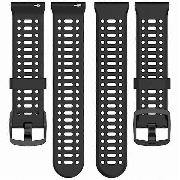 Kompatibel med Coros Pace 2 / Apex 2 / Apex 42mm Silikone Urrem Ensfarvet 20mm Urrem (FMY) Yellow