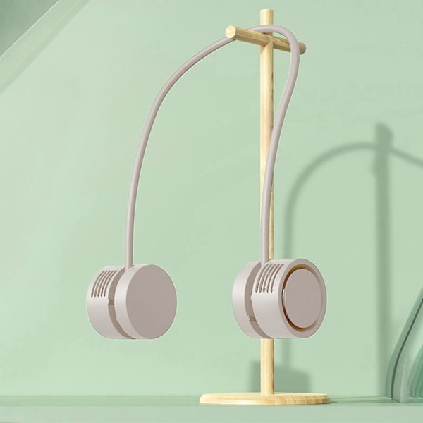 Mini Fläkt Halsfläktar, Hands Free Bladeless Fläkt, 1600mAh Fläkt, USB Vikbara Bladlösa Fläktar Aromfläkt (FMY) BG