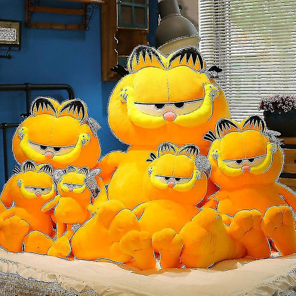 25cm Garfield Doll Plysch Leksak Säng Sovkudde Överdimensionerad Docka Present Till Flickvän (FMY)