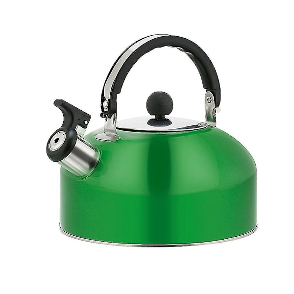 3L Spis Gas Vattenkokare Visslande Kokare Tekanna För Resor Matlagning Tekanna (FMY) Green