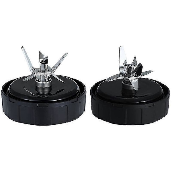 Udskiftningsblad i rustfrit stål til Ninja SS351 Foodi, SS151 TWISTi DUO, SS401, SS101 Blender (7 (FMY) Black