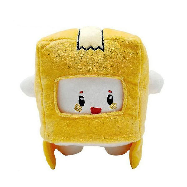 Lankybox Boxy / Foxy / Rocky Pehmeä Plussilelu Heittotyyny Täytetty Plushie Leikkieläin Pelihahmo Lastenlahja (FMY) BOXY