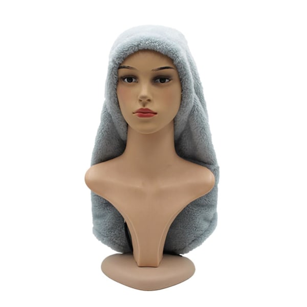 Unisex Vinter Sykkelhette Balaclava Med Snøring Justerbar Tykk Myk Fløyel Vindtett Varmebevaring Ansikt Øre Hals Beskyttelse Kaldt Vær S  (FMY) Khaki