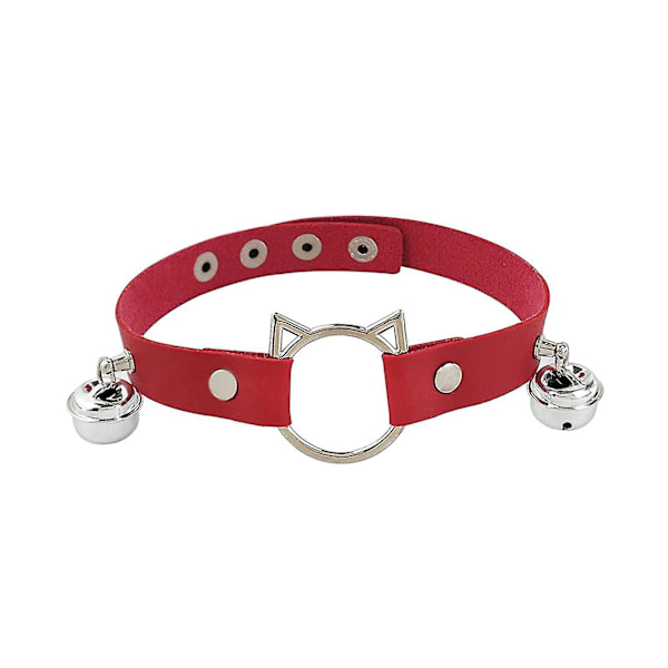 Piirretty Ketun Korvat Hiusnauha Ja Choker Häntä Plussi Cosplay Tarvikkeet Lapselle Juhliin (FMY) Red