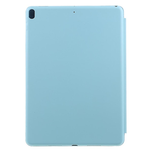 Kolminkertainen älykäs telakka suojaava nahkainen tabletin kotelo iPad Air 10.5 (2019) / Pro 10.5 (2017) (FMY) Light blue iPad Pro 10.5-inch (2017)