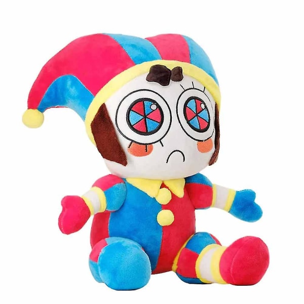 Den fantastiske digitale cirkus plyslegetøj 25cm udstoppet Pomni The Jester Palmny dukke (FMY) B