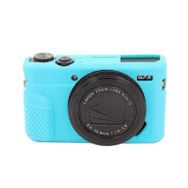 Silikon Skyddande Fodral för Canon EOS G7 X Mark II (FMY) Blue