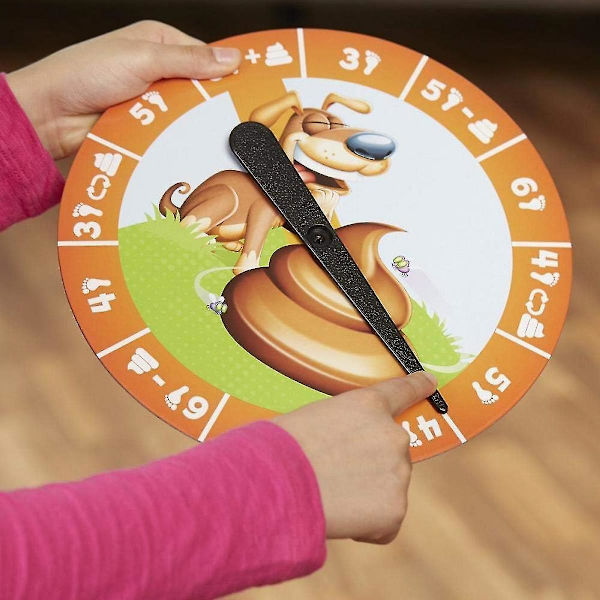 Hasbro Gaming Don't Step In It - Blindad, bajs-undvikande kul - 1+ spelare - Barnleksaker och spel - Ålder 4+, grön, brun (FMY)