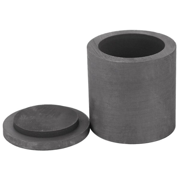 Hög renhet grafit smältdegel gjutning med lock 40*40mm för silver&svart  (FMY)