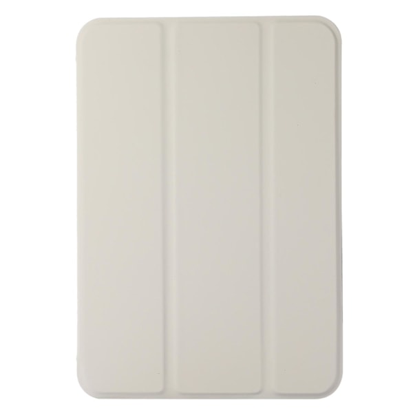 For iPad Air 11 (2024) Etui Tri-Fold Stativ Læder Magnetisk Tablet Cover Auto Wake / Sleep - Matcha  (FMY) Multicolor White