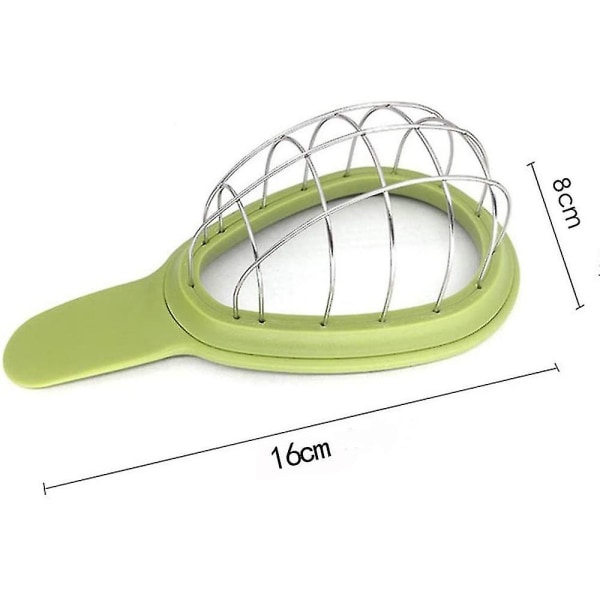 Avokado-leikkurin erotin Mango-halkaisija Cuber Pit Divider Keittiötyökalut (FMY)