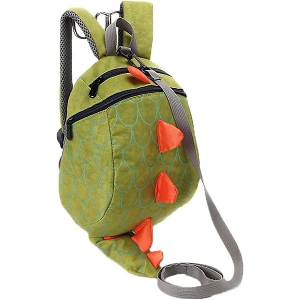Baby Toddler Reins Rygsæk Drenge Sød Dinosaur Taske Børn Anti-Lost Førskole Taske (grøn)  (FMY) style 2 -