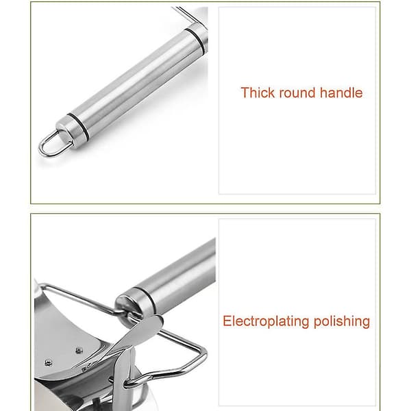 Kjevle for baking, deigkutter for kjeks, dumplings, ravioli (FMY) 8cm