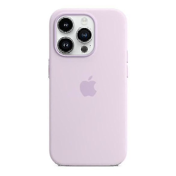 Silikon Telefon Cover Kompatibel Med Iphone 14pro - ya01  (FMY) Lilac